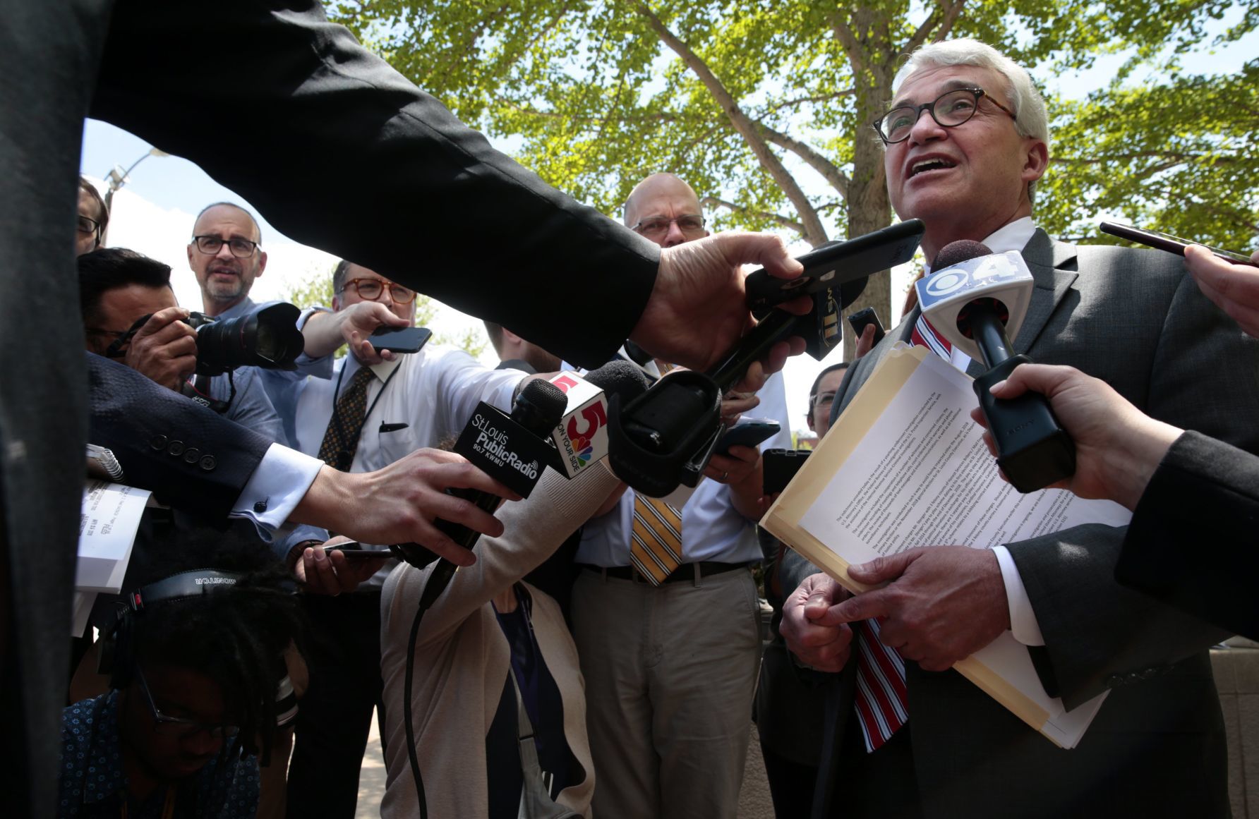 Stenger indicted, arrives for first appearance in federal court